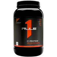 Rule One Proteins, Mélange de Poudre de Protéine R1 à Boire, Chocolat Fudge, 1,98 lb (896 g)