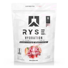 Hydratation, Mélange de Boisson Électrolytique Nomade, Éclat Rose