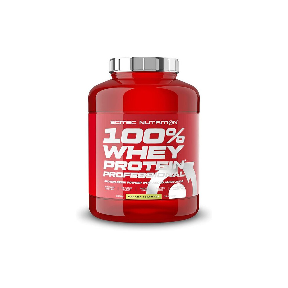 Scitec 100% Whey Protein Professional, Banana - 2350G