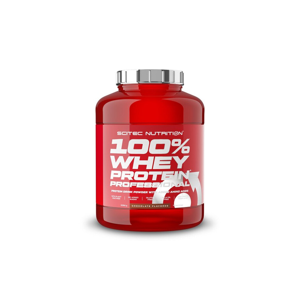 Scitec 100% Whey Protein Professional, Strawberry White Chocolate - 2350G