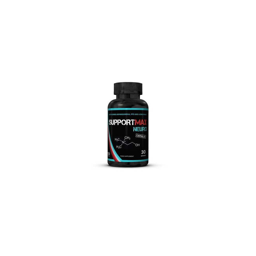 Bokforlaget Max Strom Supportmax Neuro Capsules - 120 Caps