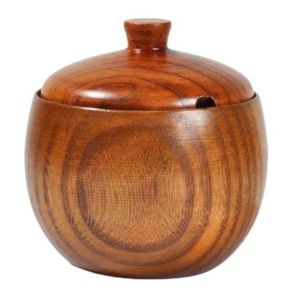 (as the picture) Condiment Pot Wide Mouth Canteen Supplies Dust-proof Sugar Salt Spice Container Practical Multipurpose Good Grip