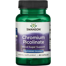 Picolinate de Chrome Chromax 200 mcg 60 Capsules Swanson Health Products