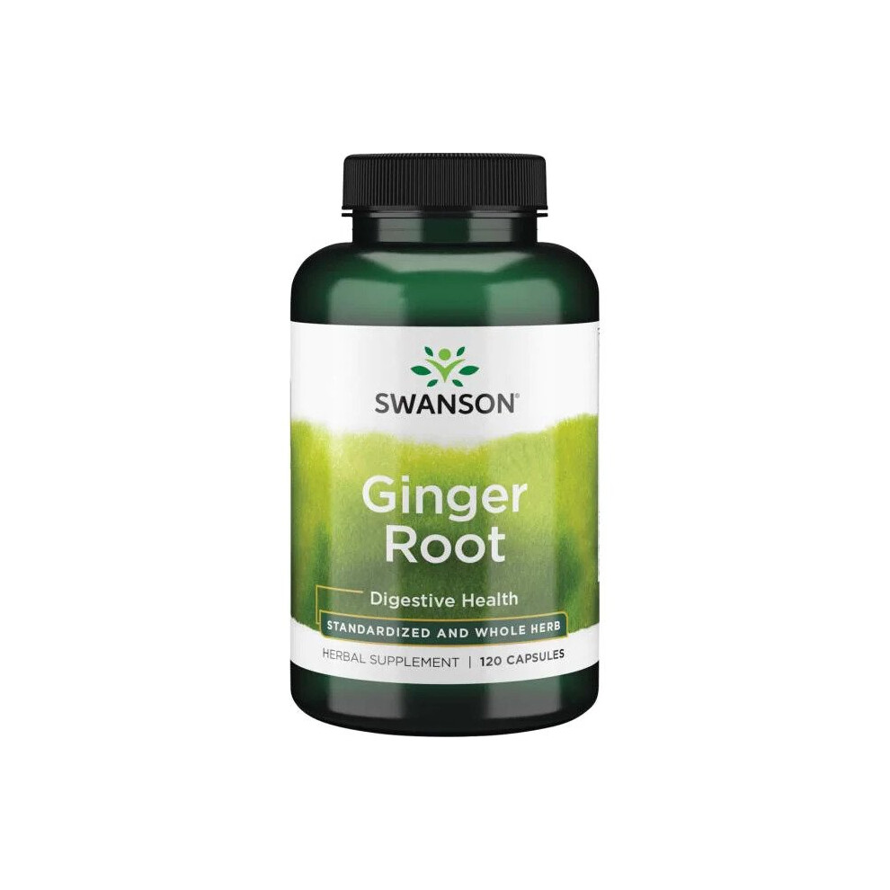Swanson Ginger Root - 120 Caps