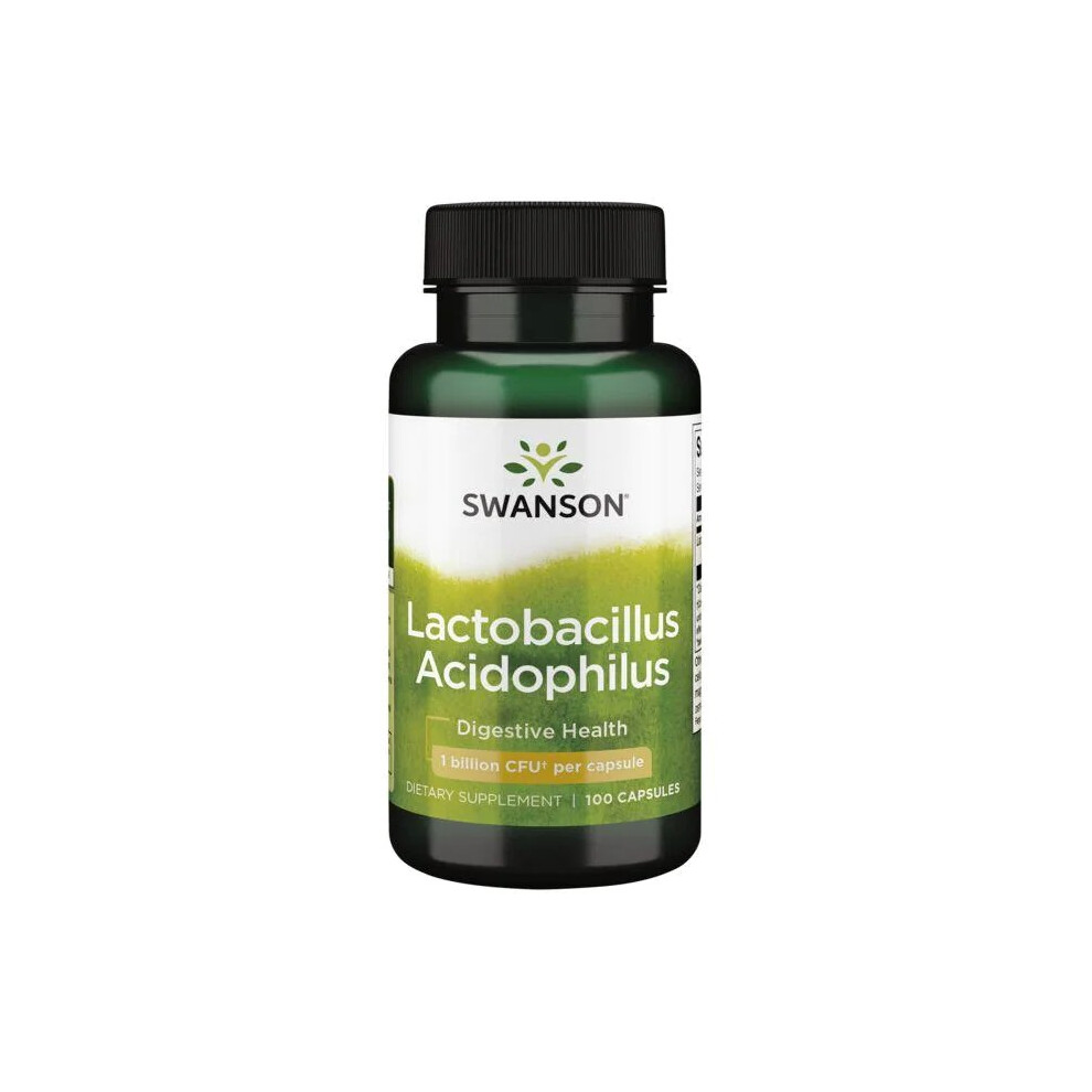 Swanson Lactobacillus Acidophilus, 1 Billion Cfu - 100 Caps