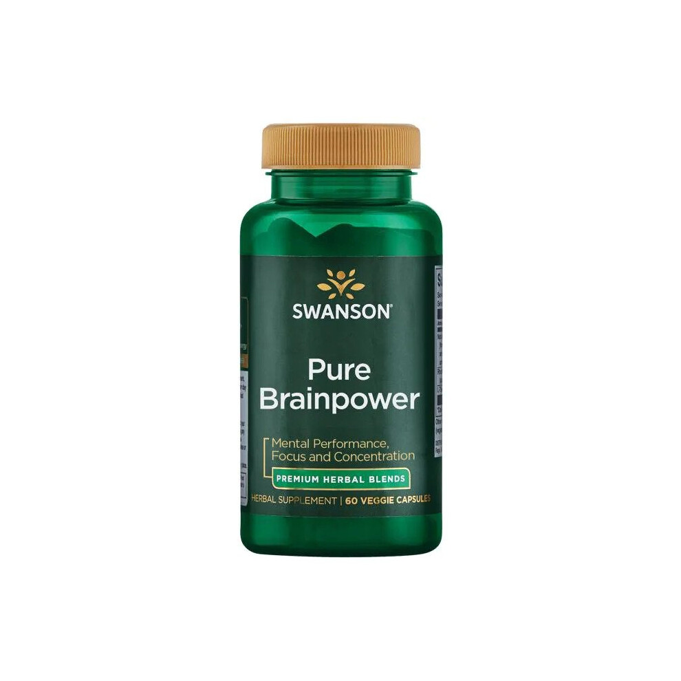 Swanson Pure Brainpower - 60 Vcaps