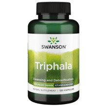 Swanson, Triphala, Standardisé, 250 mg, 120 Gélules