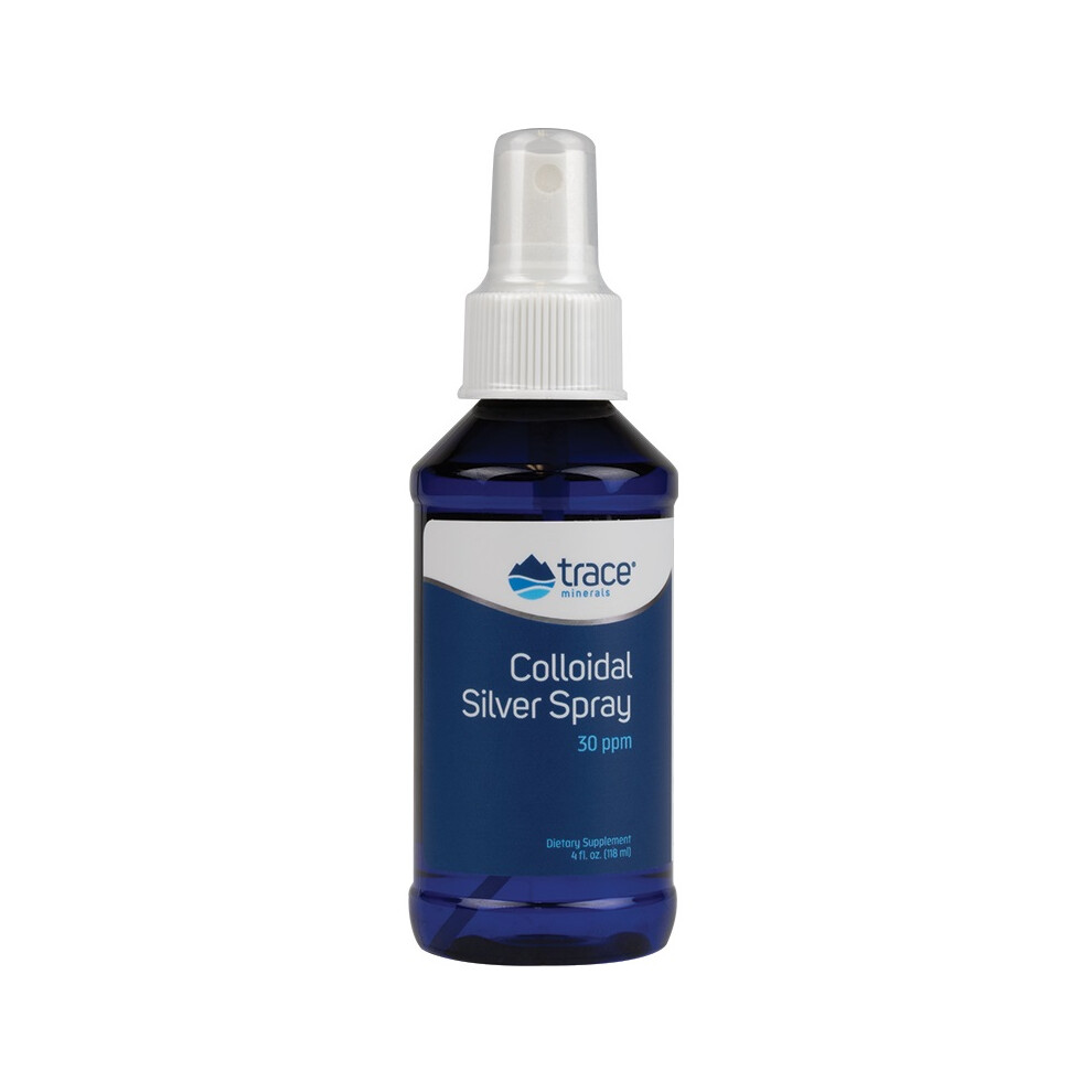 Trace Minerals Silver Colloidal Spray, 30Ppm - 118 Ml.