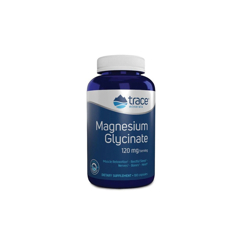 Trace Minerals Magnesium Glycinate - 180 Caps