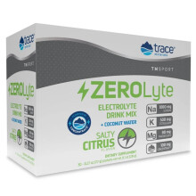 Trace Minerals Æ, TM Sport, ZeroLyte, Mélange pour Boisson Électrolytique, Agrumes Salés, 30 Sachets, 0,27 oz (7,7 g) Chacun