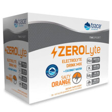 Trace Minerals, TM Sport, ZeroLyte, Elektrolyt-Getränkemischung, Salzig Orange, 30 Beutel, 0,27 oz (7,6 g) je