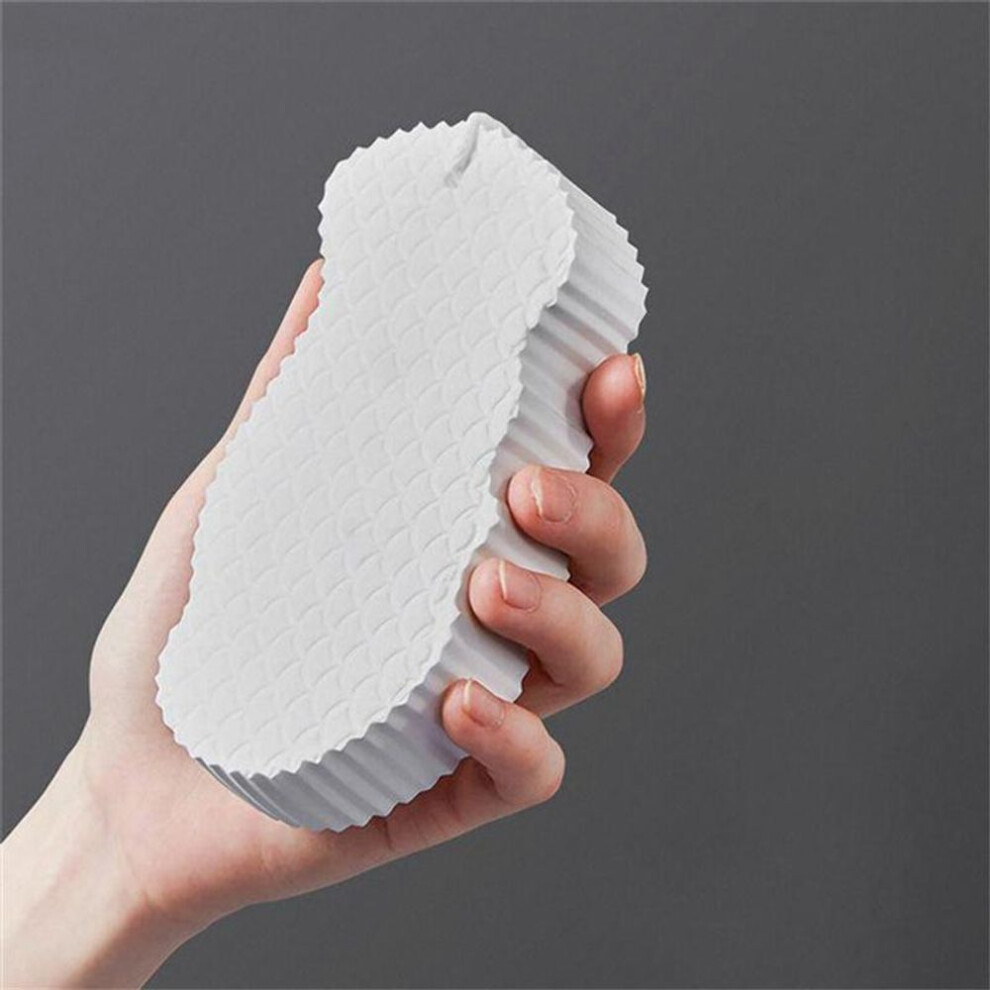 (white) Magic Sponge Children Bath Sponge Body Dead Skin Remover Exfoliating Massager Cleaning Shower Brush Exfoliante