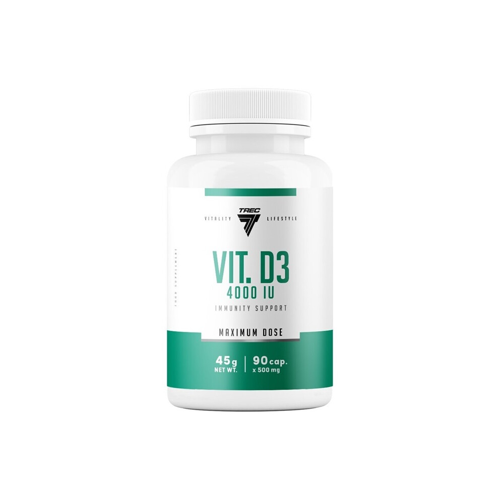 Trec Nutrition Vit. D3, 4000Iu - 90 Caps