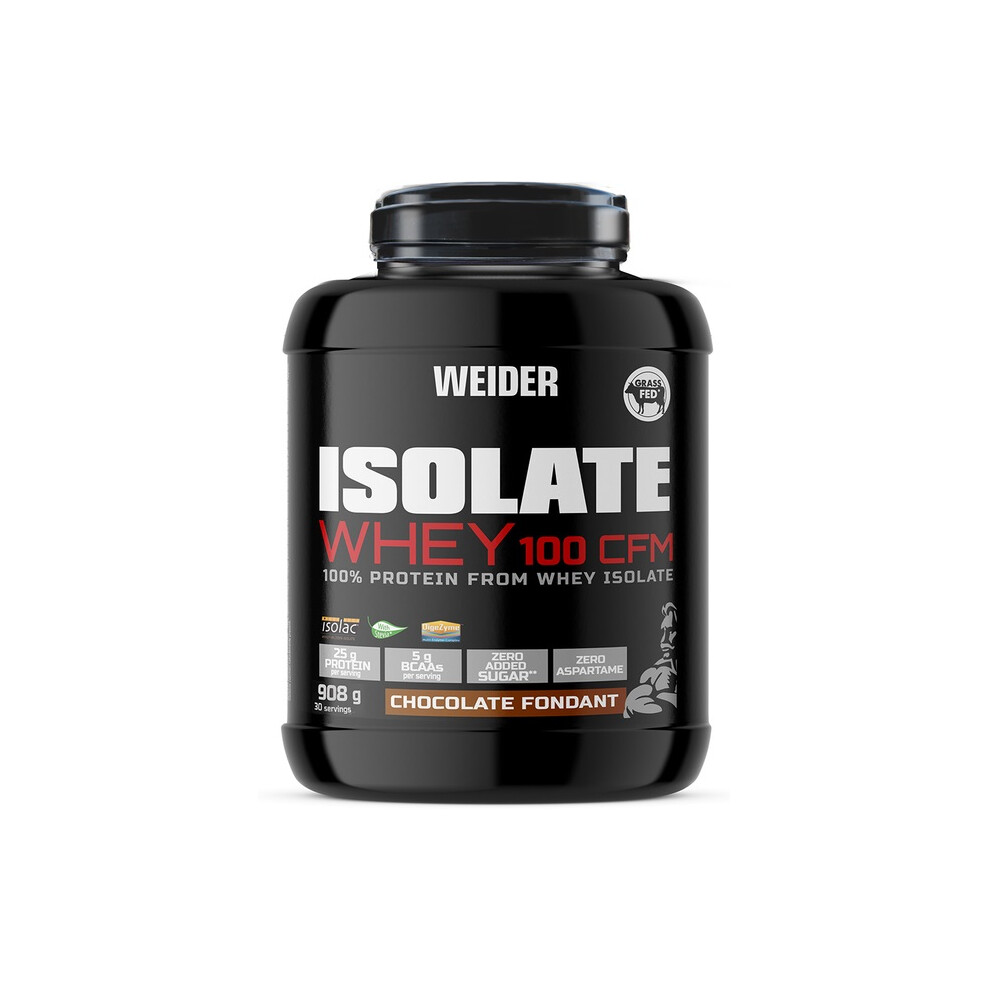 Weider Isolate Whey 100 Cfm, Chocolate Fondant - 908G