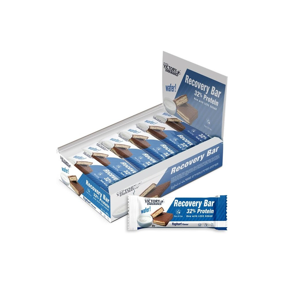 Weider Joe Victory Endurance Recovery Bar, Yoghurt - 12 X 50G