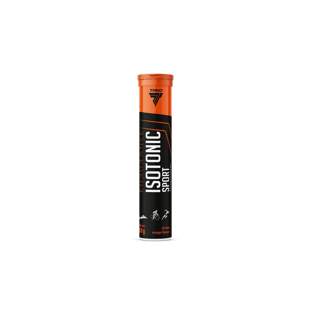 Trec Nutrition Orange Endurance Isotonic Sport Effervescent, - 20 Tabs