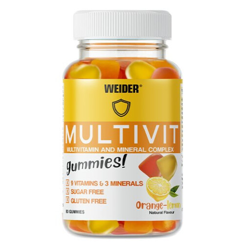 Multivit, Orange Lemon - 80 gummies