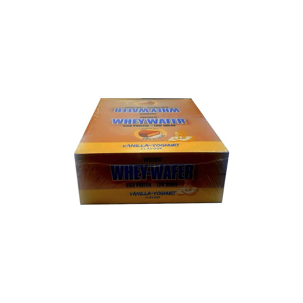 Weider Whey-Wafer, Vanilla Yoghurt - 12 X 35G