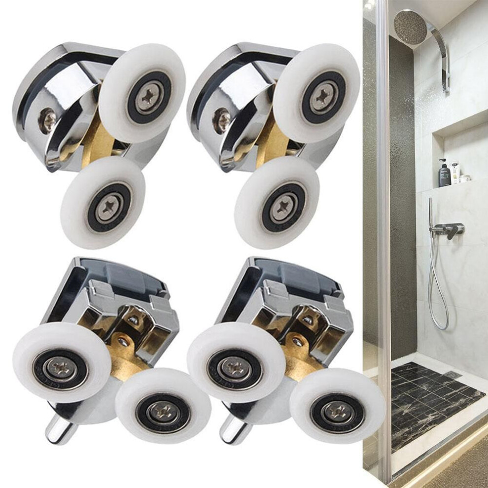 23mm Pulley Shower Door 4pcs Brand New High Quality