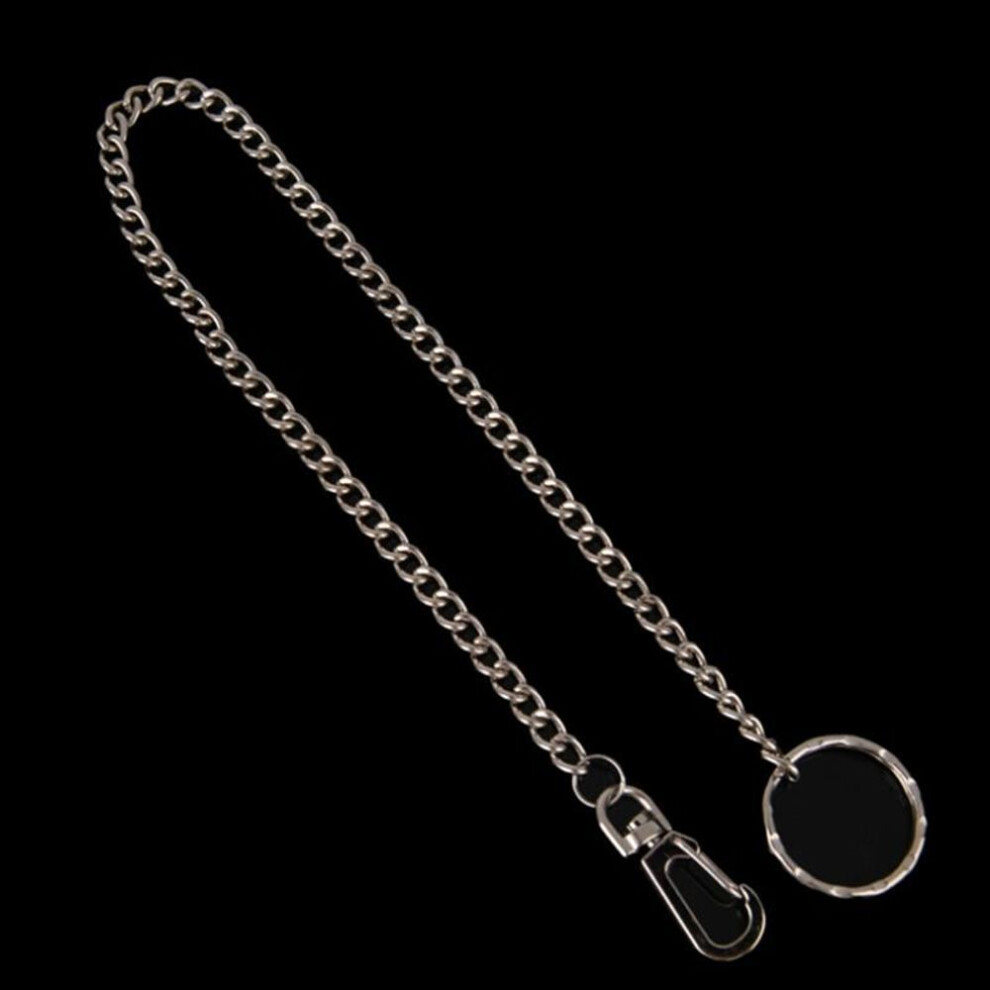 (Other, 38cm) Extra Long Strong Metal Hipster Key Wallet Belt Ring Clip Chain Keychain