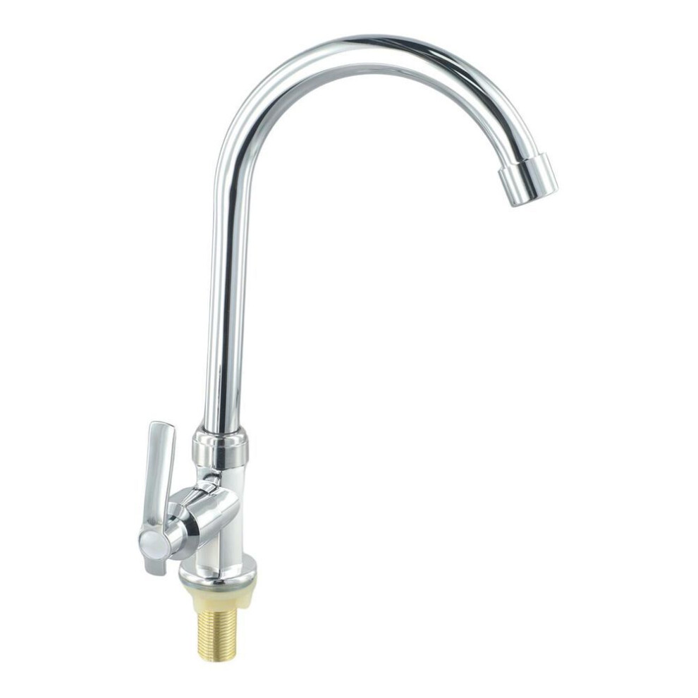 Bathroom Faucet Bent Cold Water Kitchen Sink Plastic Steel