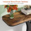 Tribesigns Table console Tribesigns Table d'entrée industrielle pour zone d'entrée, table d'appoint, 100 cm 3