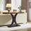Tribesigns Table console Tribesigns Table d'entrée industrielle pour zone d'entrée, table d'appoint, 100 cm 2