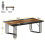 Tribesigns Tribesigns Dining Table 200 cm Rectangular Kitchen Table for 8-10 People 5