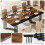 Tribesigns Tribesigns Dining Table 200 cm Rectangular Kitchen Table for 8-10 People 7