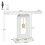 Tribesigns Tribesigns Console Table Narrow Entryway Table, 100x 30 cm Hallway Table with Pendulum Shape Base 5
