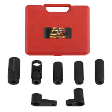 7pc oxygen capteur injecteur douille set 1/2" dr 22-27 29mm 7/8" tool kit