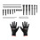 M8 M10 outil d'extrait d'?lectrodes de bougie de pr?chauffage Outils Set Kit 6
