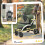 PawHut PawHut Foldable Pet Stroller for Large Dogs, Dark Green 3