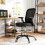 Homcom HOMCOM Mesh Draughtsman Chair, Ergonomic Drafting Chair, Black 1