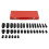 35pcs 1/2 inch Deep Impact Socket Tool Set Drive Strumento Presa di impatto Kit 1