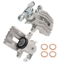 Pair Rear Brake Caliper for VW BORA 1.4 1.6 1.8 1.9 2.0 2.3 AUDI A3 1.8 T 41mm