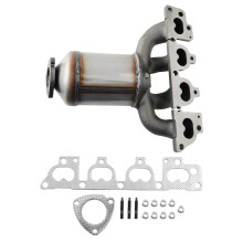 Catalizzatore KAT + curva Guarnizione KIT for Opel Meriva 1.6 16V z16xe 13106575
