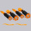 Verstelbare coilover verlagingsset voor Mitsubishi Lancer EVO 7/8/9 4