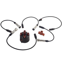 Zündverteiler Kappe Finger Zündkabel für VW Golf 2 3 Jetta Passat B2 051905207