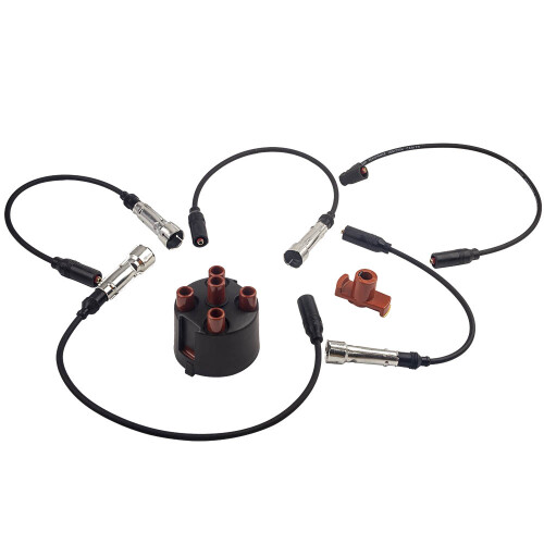 Jeu de c?bles d'allumage + Bouchon de Distribution for VW Golf III Van 1H1