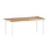 Mercers Furniture Corona White Large Extending Dining Table 1