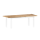 Mercers Furniture Corona White Large Extending Dining Table 2