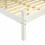 Mercers Furniture Corona White 4'6" Double Low End Bed Frame 5