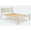 Mercers Furniture Corona White 4'6" Double Low End Bed Frame 3