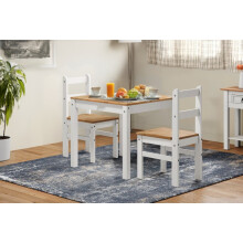 Corona White Rio Dining Set