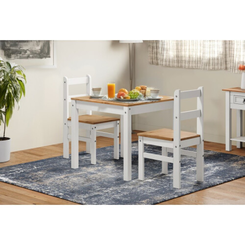 Mercers Furniture Corona White Rio Dining Set