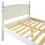 Mercers Furniture Corona White 4'6" Double Low End Bed Frame 4