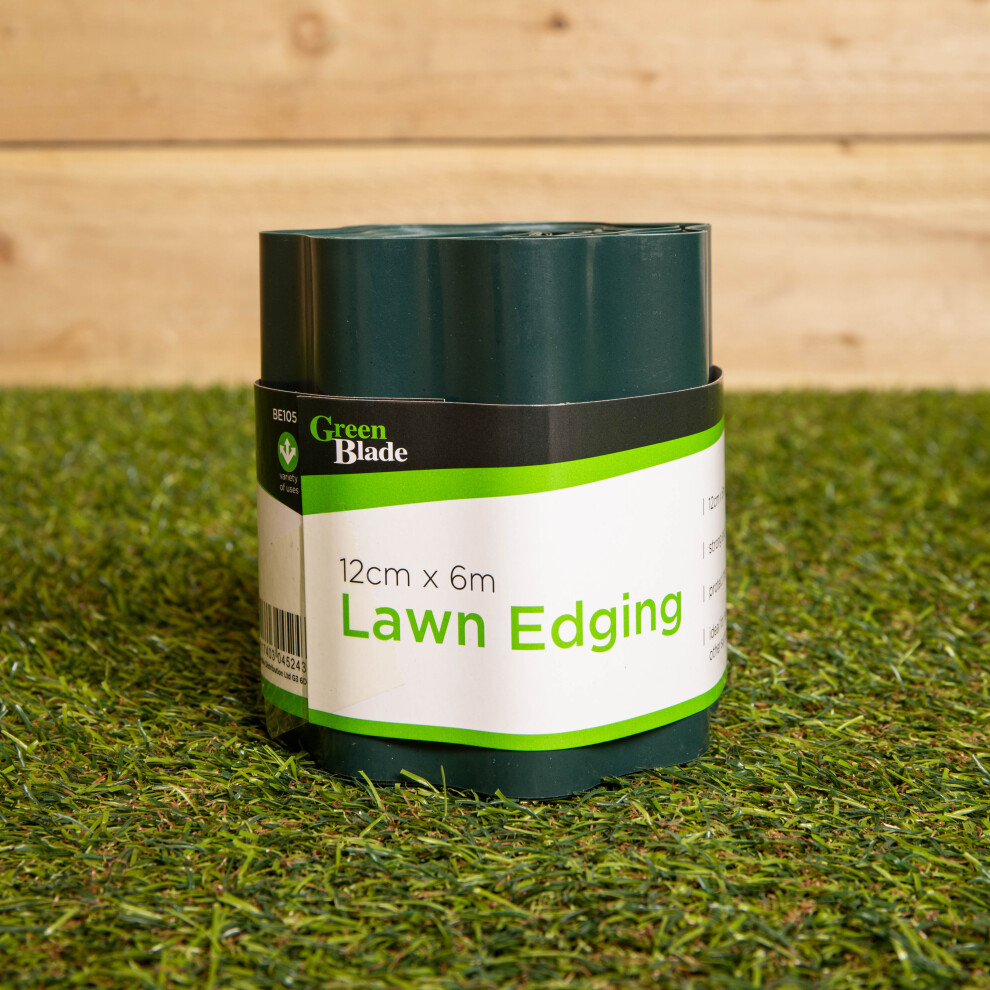 Samuel Alexander Plastic Corrugated Lawn Garden Edging Border - Green - Image 4