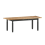 Mercers Furniture Corona Charcoal Large Extending Dining Table 2