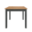 Mercers Furniture Corona Charcoal Rio Dining Set 4